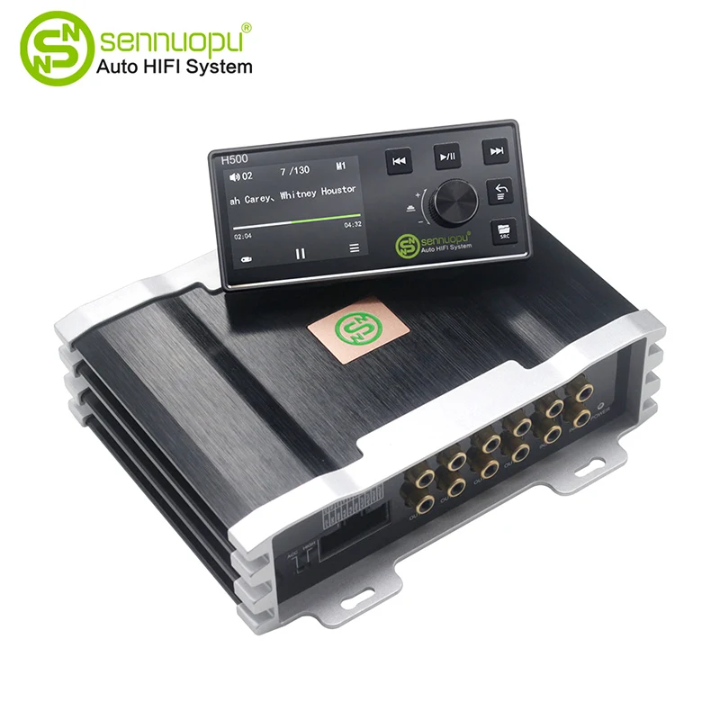 Automobilio DSP procesorius 4 CH AMP 8 CH Skaitmeniniai garso procesoriai