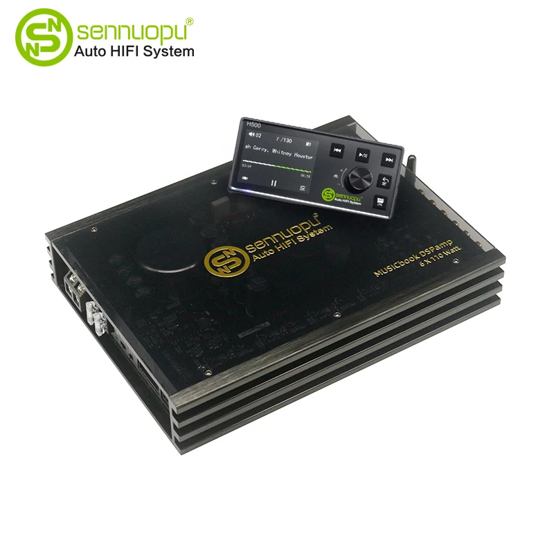 CAR DSP stiprintuvas 6*110 W 31 juostos ekvalaizeris