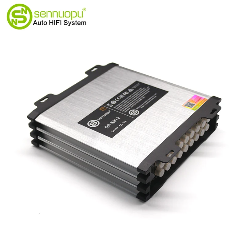 CAR DSP Processor 12 kanalas su 8 kanalo galios stiprintuvu