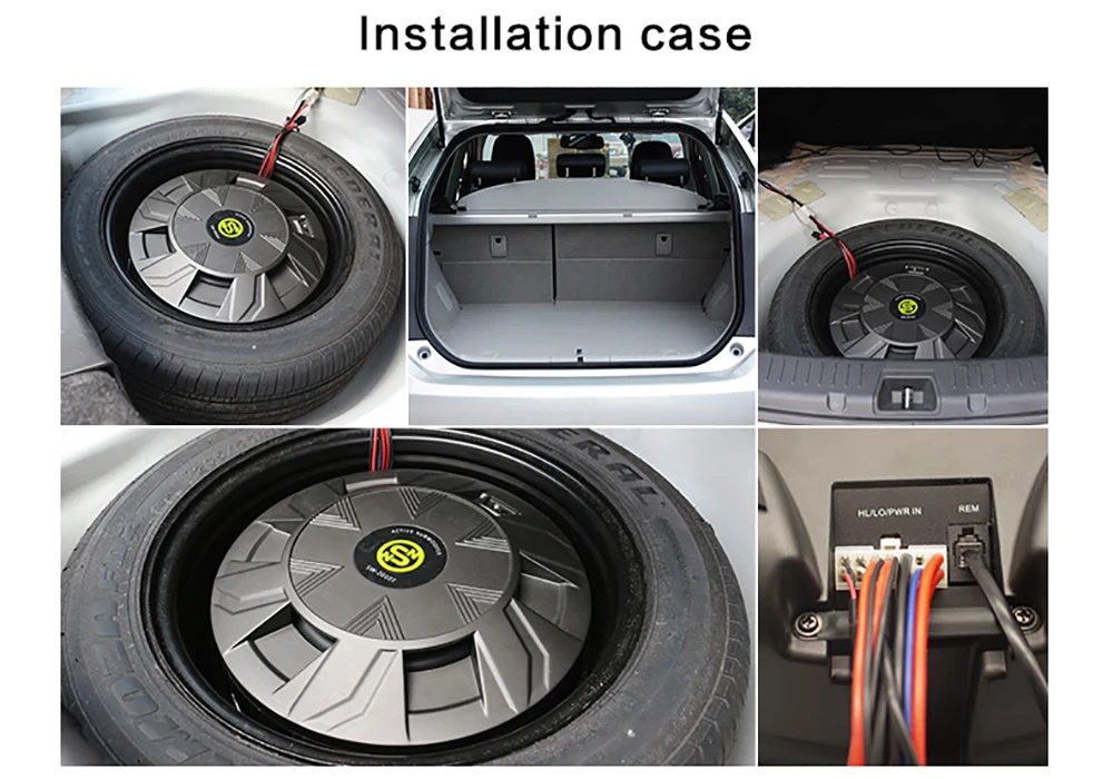 10 Inch Active Spare Tire Subwoofer